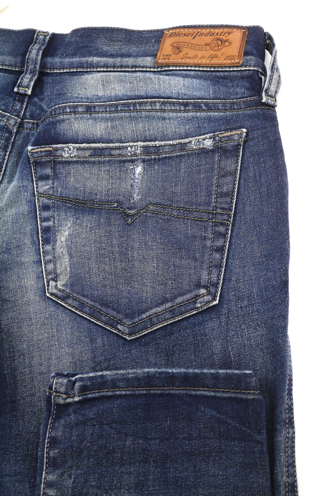 DIESEL Grupee 0838T Women Jeans W27/L32 Super Slim Skinny Low Waist Stretch