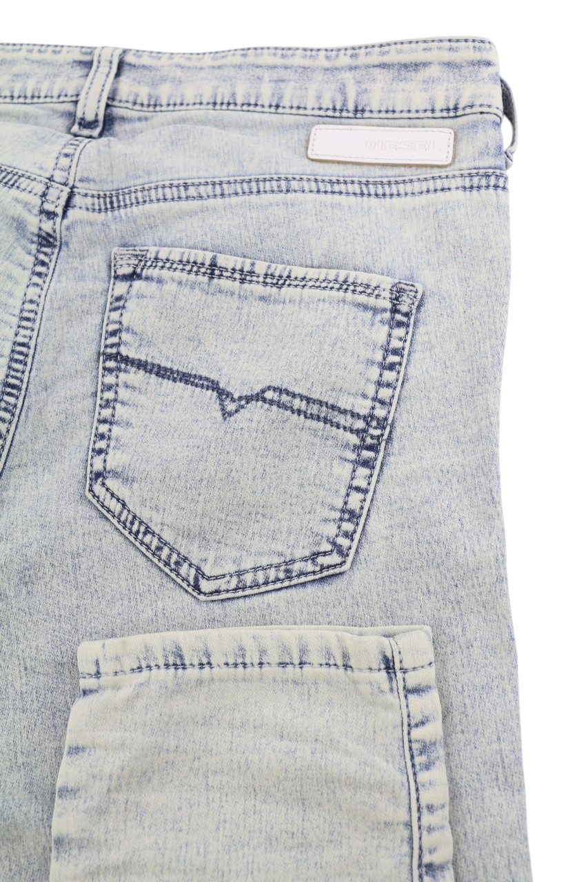 DIESEL Doris-Ne 0672C Women Jeans W27 Jogg Denim Sweat Stretch Skinny RRP€210