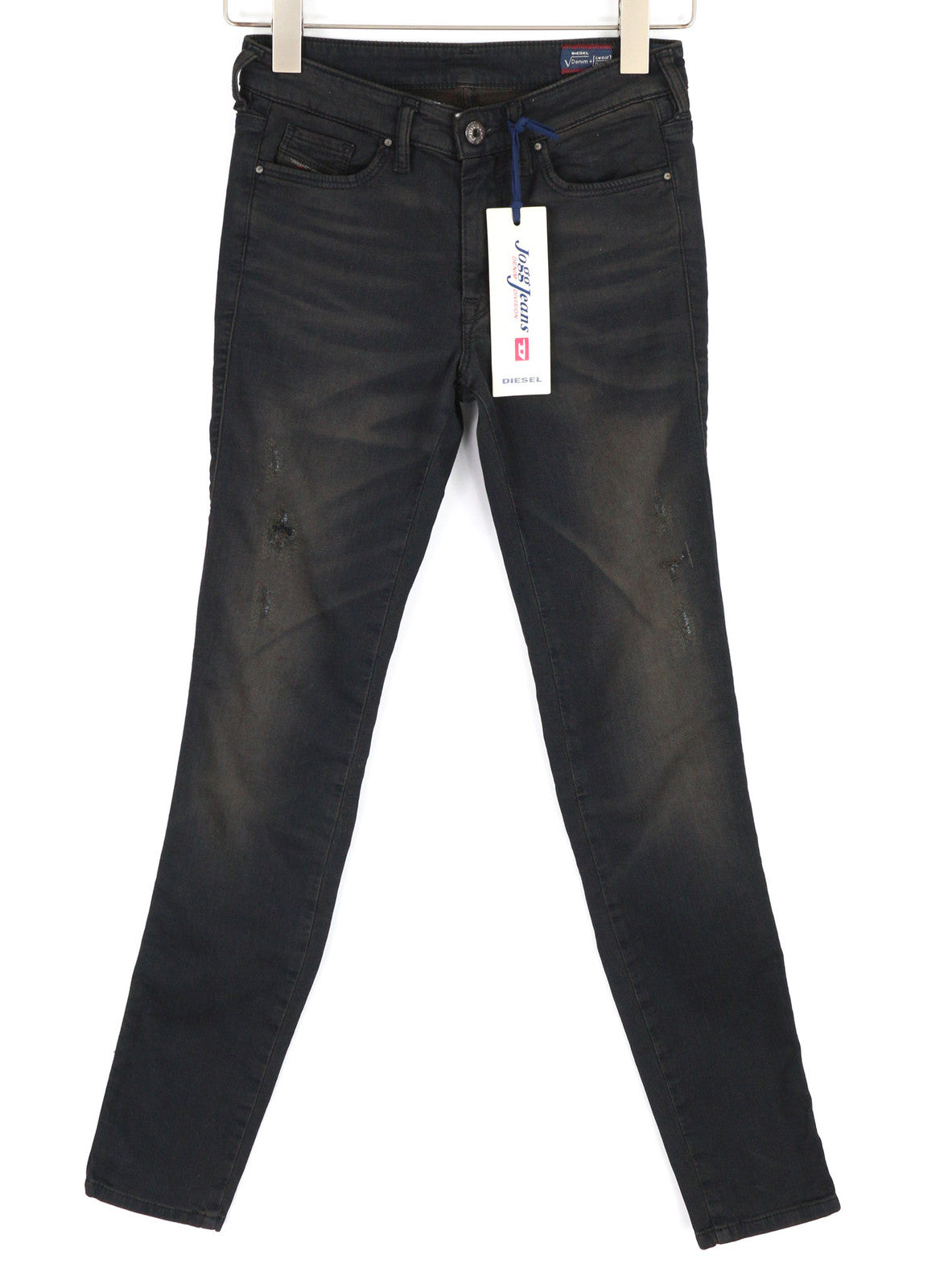 DIESEL Doris-Ne 0669Q Women Jeans W25 Jogg Denim Sweat Stretch Skinny RRP€179