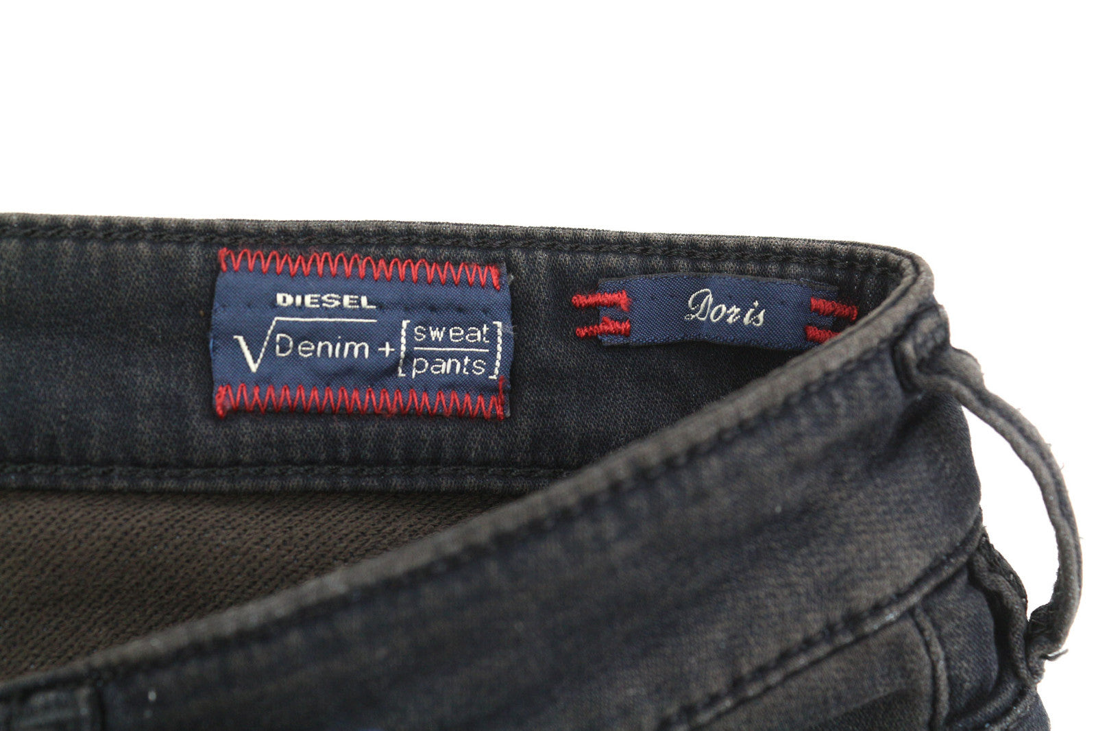 DIESEL Doris-Ne 0669Q Women Jeans W25 Jogg Denim Sweat Stretch Skinny RRP€179