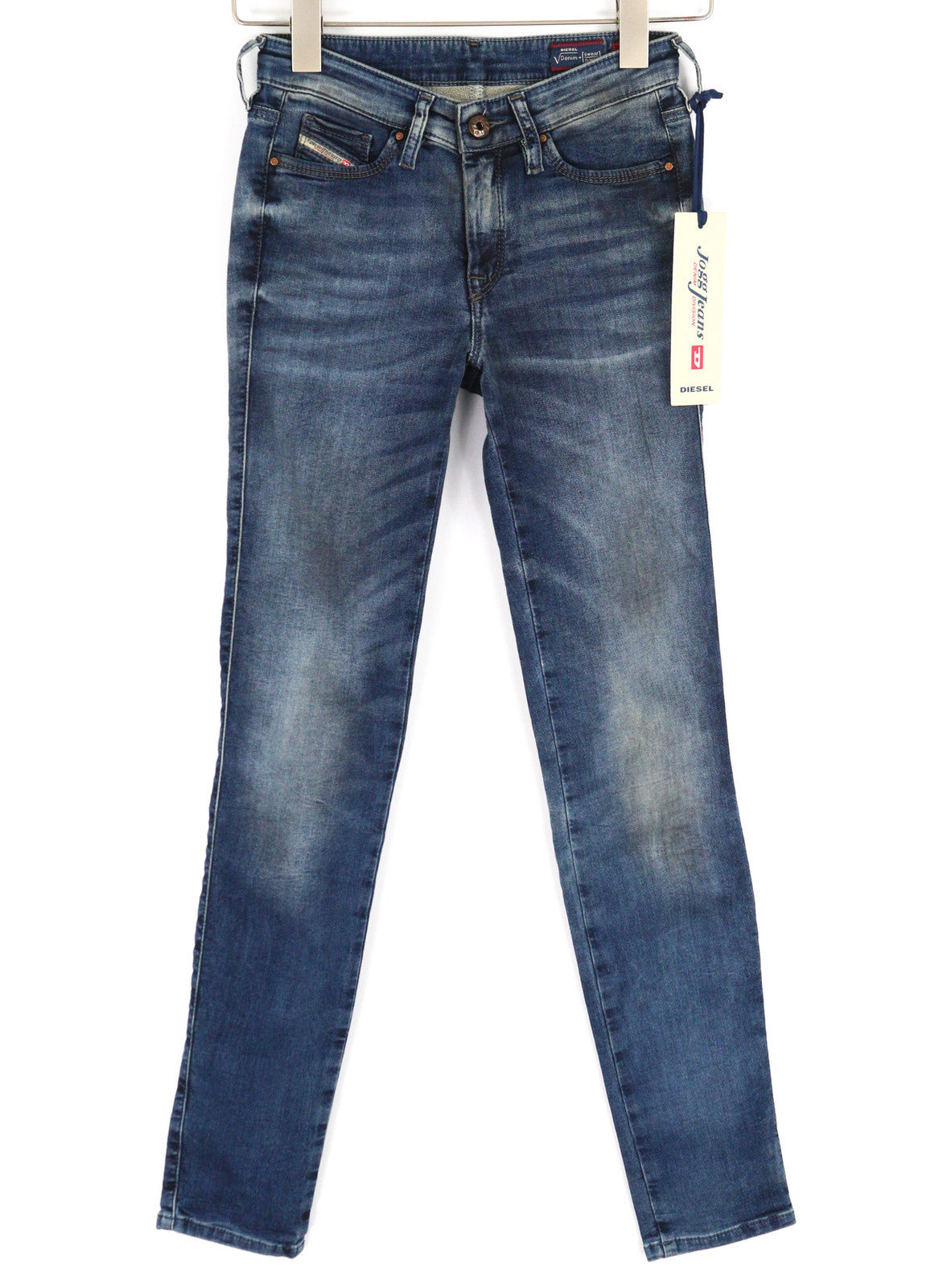 DIESEL Doris-Ne 0669N Women Jeans W24 Jogg Denim Sweat Stretch Skinny RRP€179