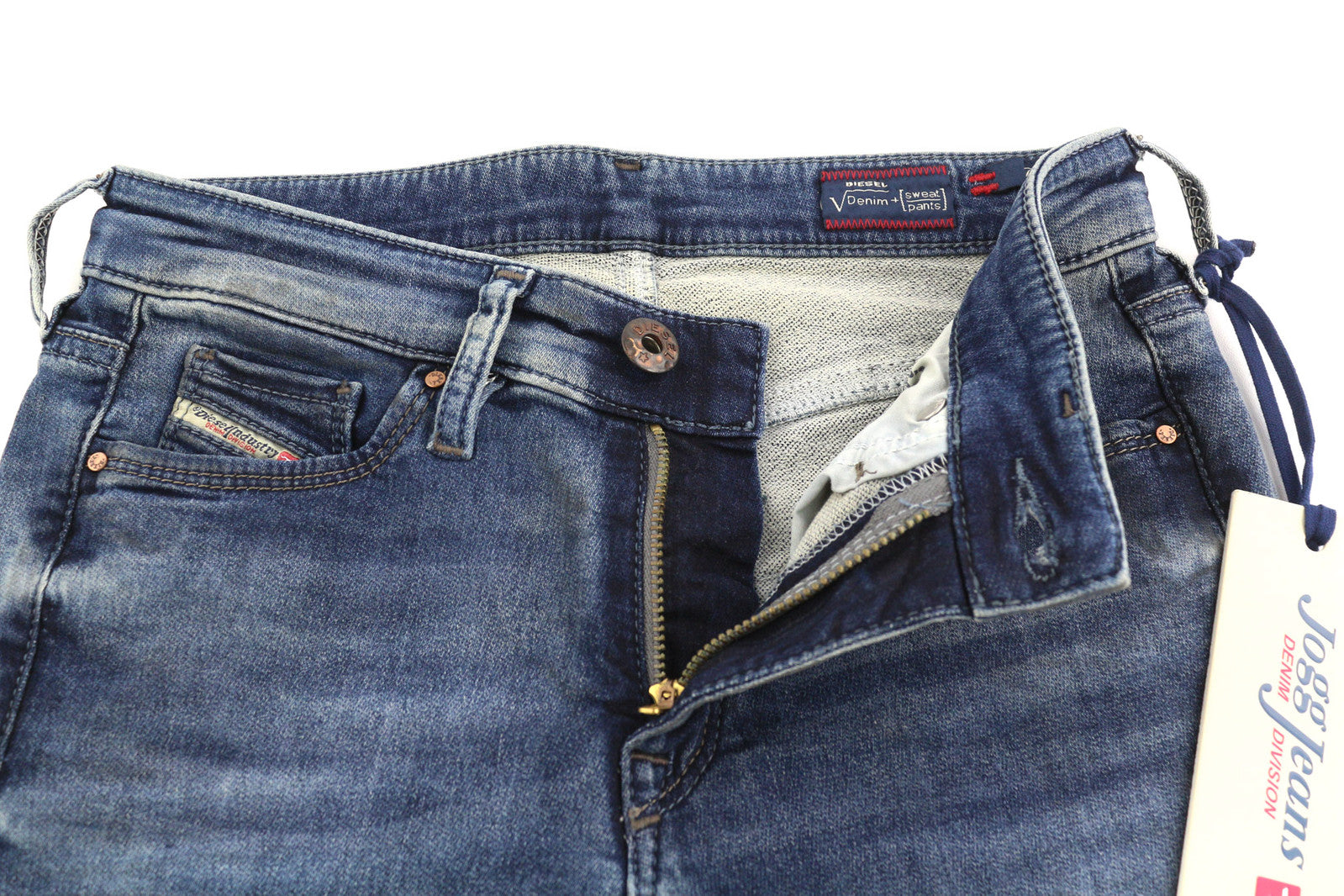 DIESEL Doris-Ne 0669N Women Jeans W24 Jogg Denim Sweat Stretch Skinny RRP€179