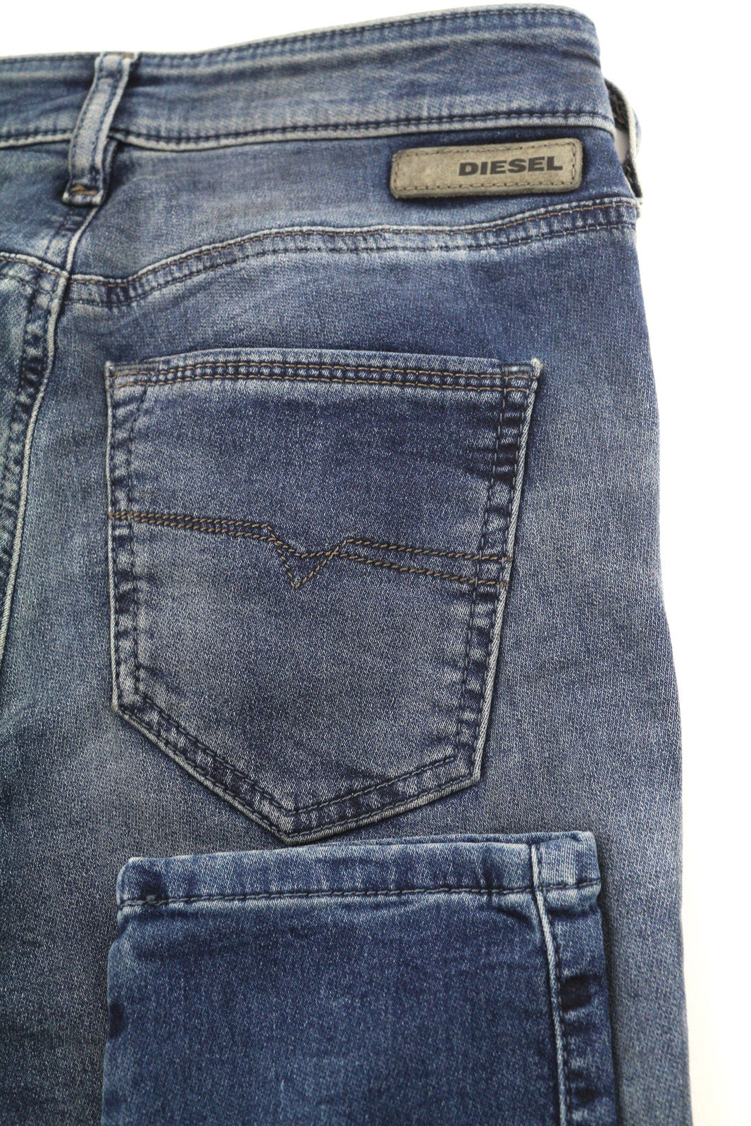 DIESEL Doris-Ne 0669N Women Jeans W24 Jogg Denim Sweat Stretch Skinny RRP€179