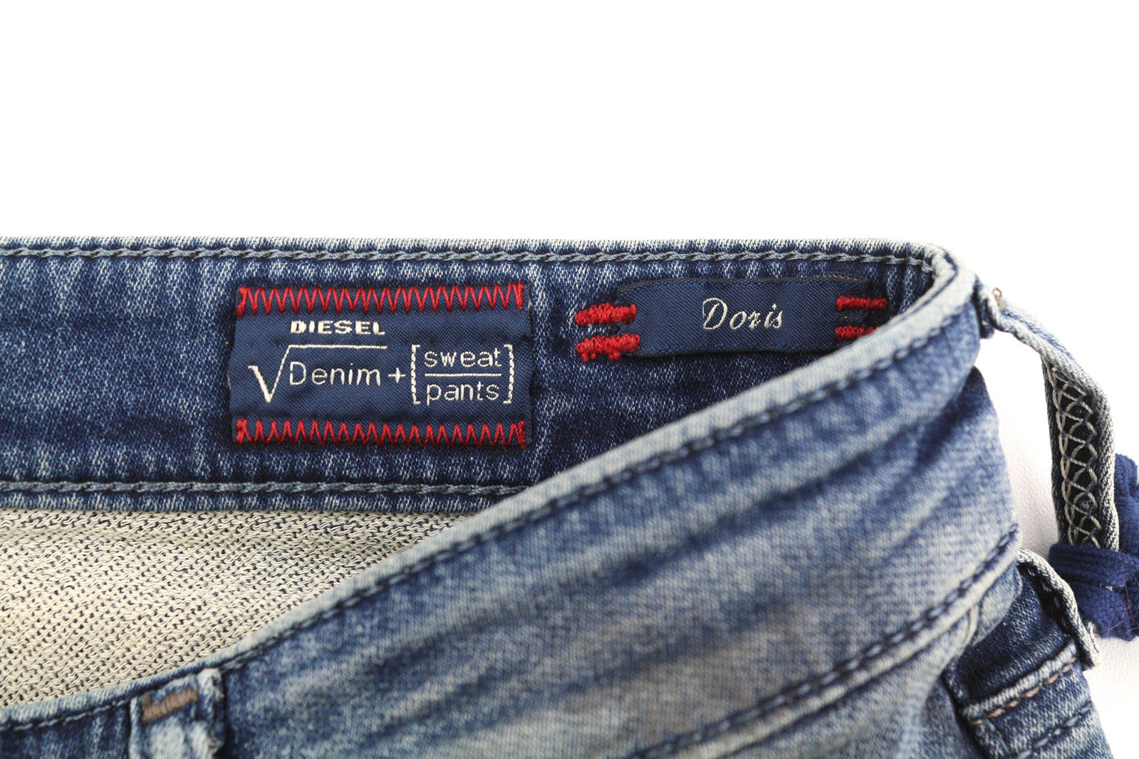 DIESEL Doris-Ne 0669N Women Jeans W24 Jogg Denim Sweat Stretch Skinny RRP€179