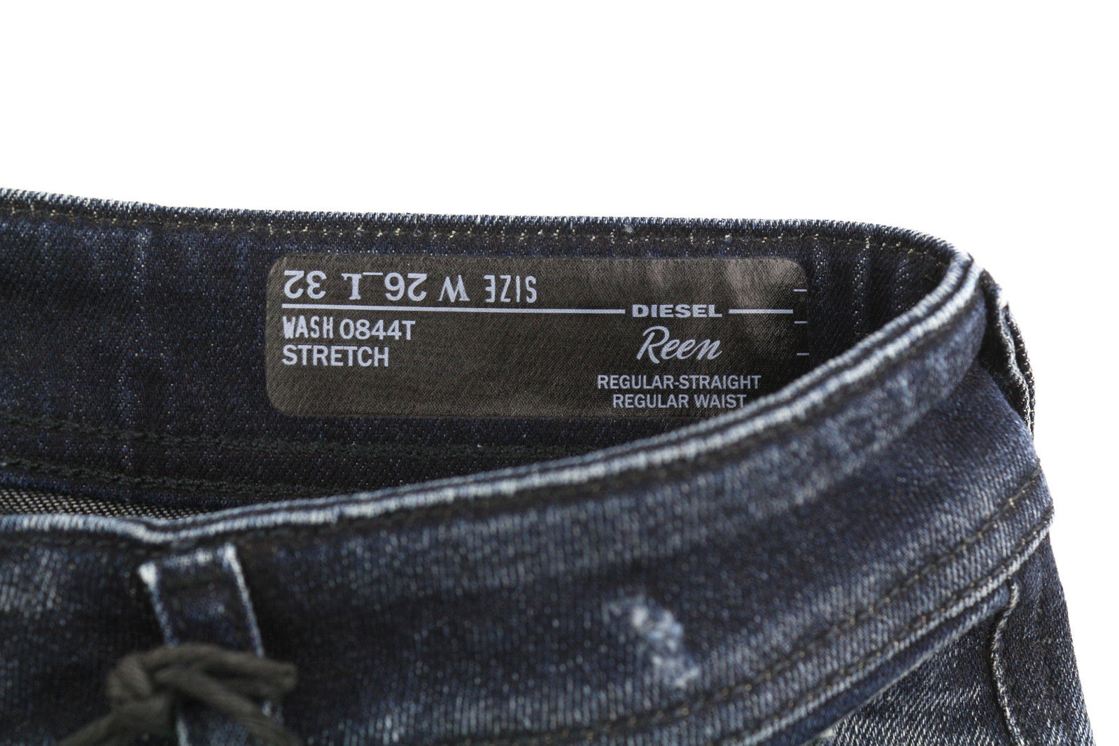 DIESEL D.N.A. Reen 0844T Women Jeans W26/L32 Regular Straight Regular RRP€200