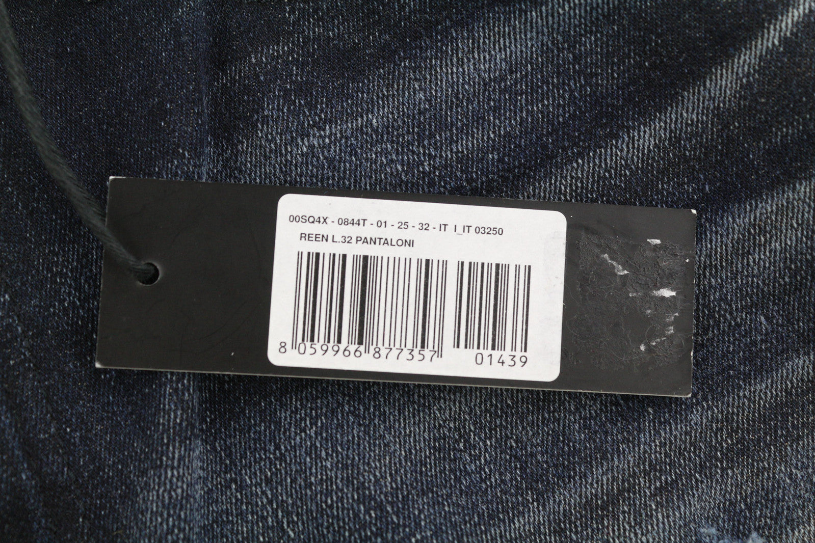 DIESEL D.N.A. Reen 0844T Women Jeans W25/L32 Regular Straight Regular RRP€200