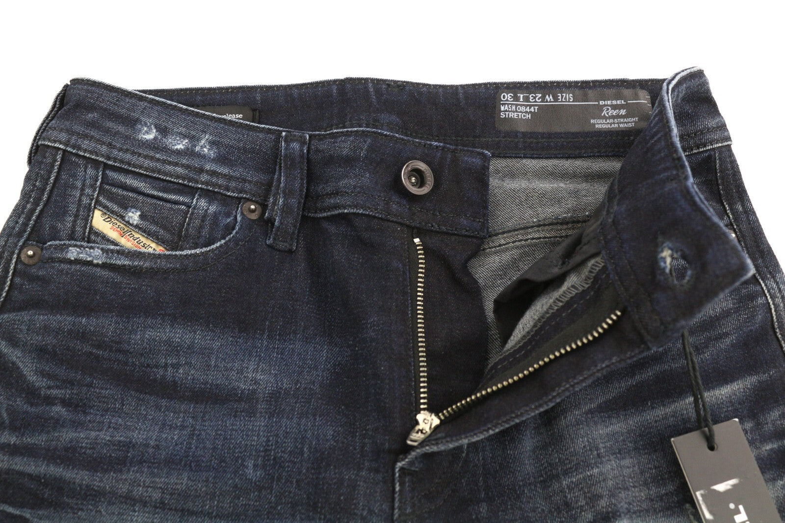 DIESEL D.N.A. Reen 0844T Women Jeans W23/L30 Regular Straight Regular RRP€200