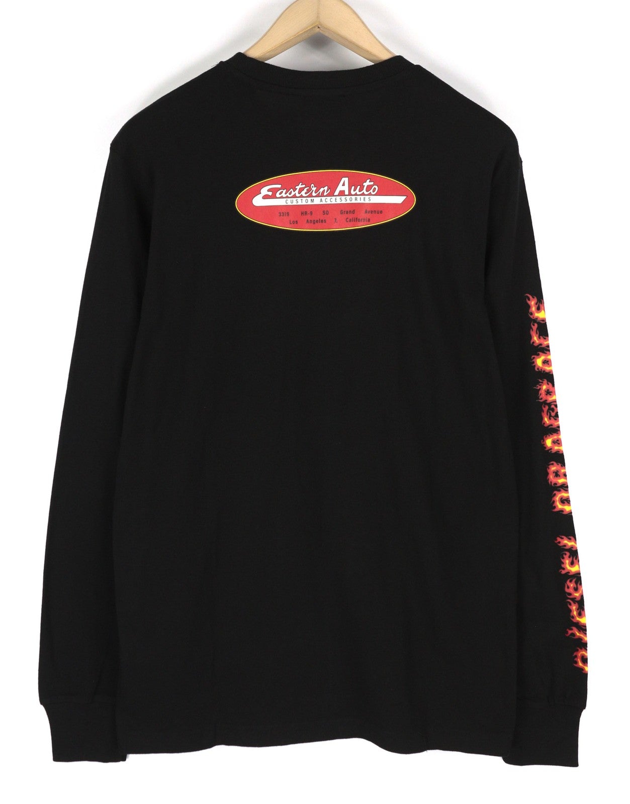 DIESEL T-Just-LS-C3 Men Sweatshirt M Black Pullover Crew Neck Long Sleeve Logo