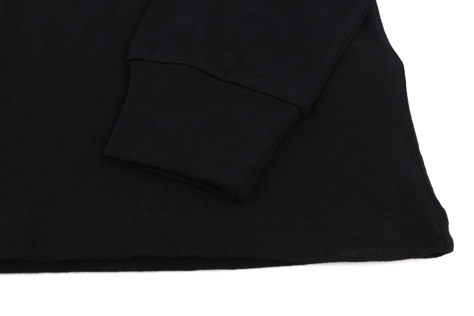 DIESEL T-Just-LS-C3 Men Sweatshirt M Black Pullover Crew Neck Long Sleeve Logo