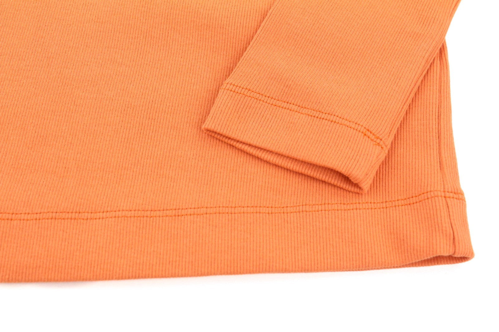 DIESEL T-Ballet-D Women T-Shirt M Orange Long Sleeve Round Neck Stretch RRP€100