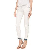 DIESEL Skinzee-Low-Zip 0682Y W27/L32 Off-White Skinny Slim Stretch Women's Jeans