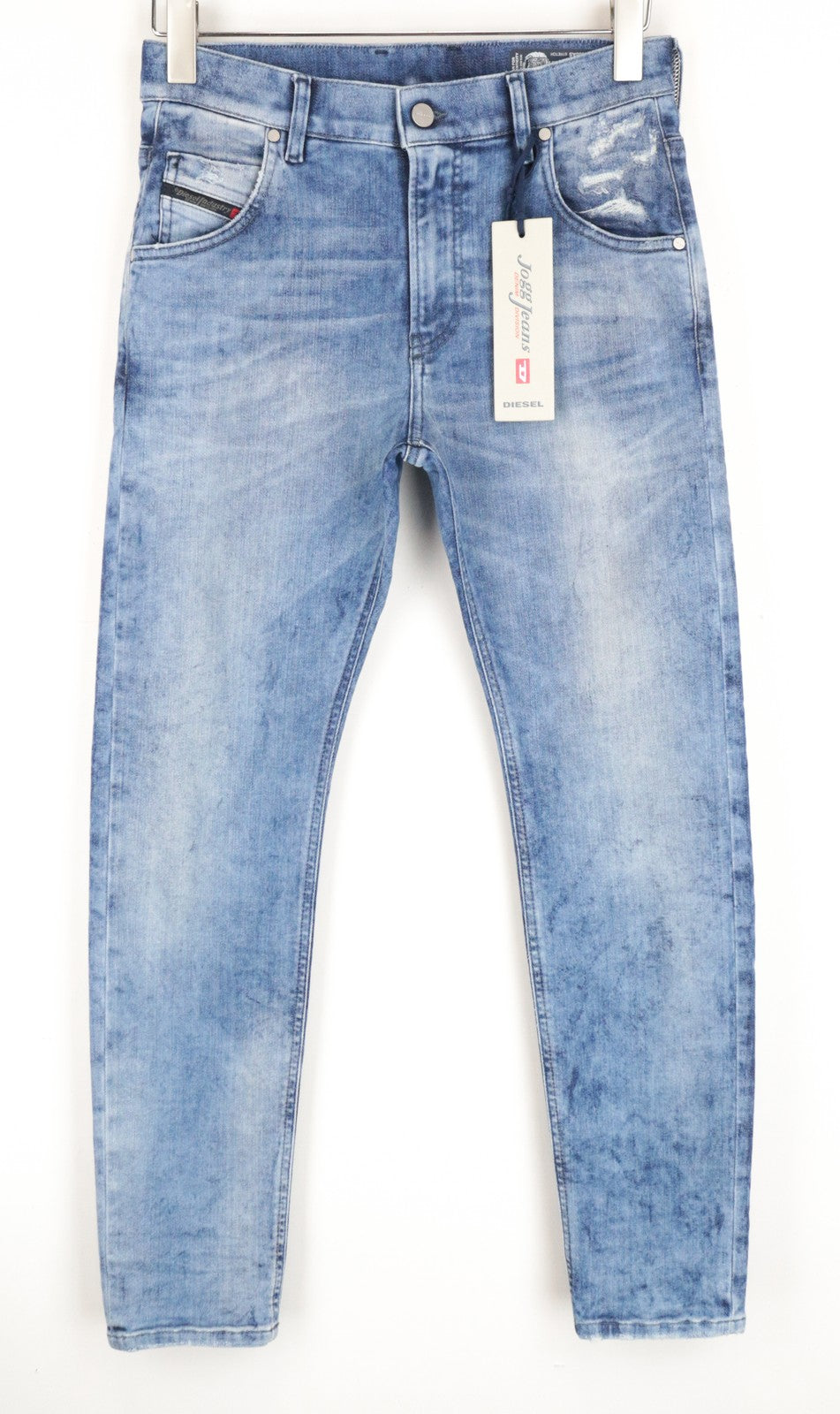 DIESEL Krailey-B-T 080AS W25 Blue Jogg Sweat Boyfriend Fit Women's Jeans