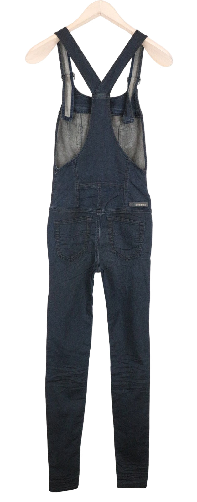 DIESEL Jeide-NE 0848J 2XS Jogg Skinny Fit Navy Women's Dungarees Jumpsuit