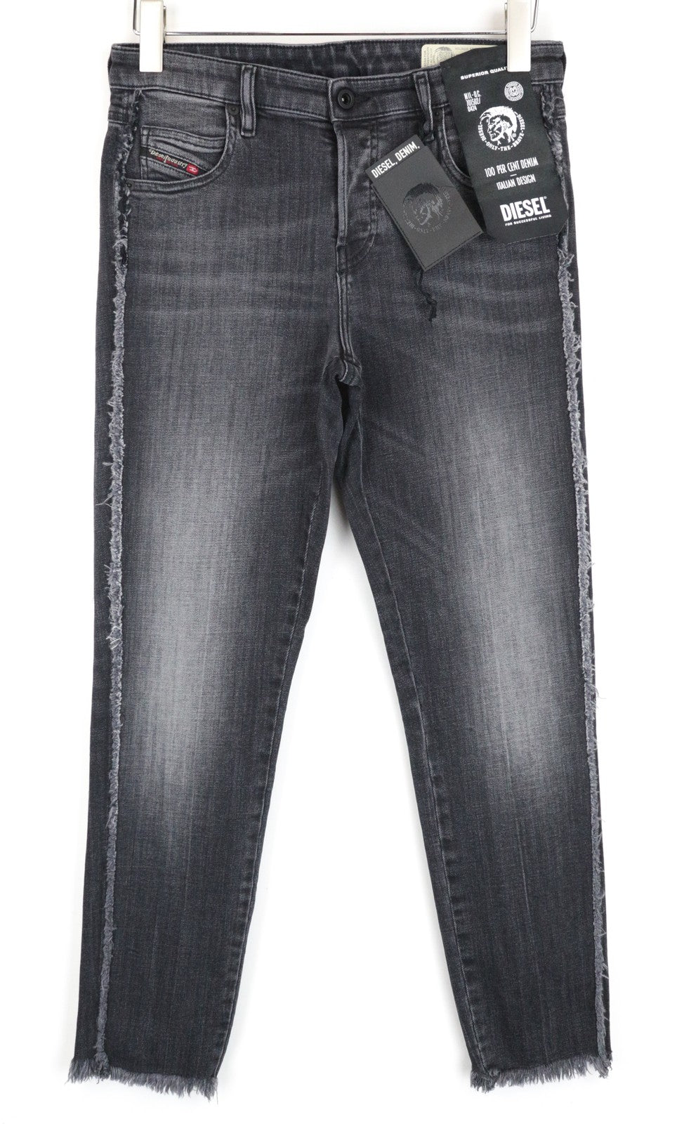 DIESEL Babhila-F 081AH W29/L32 Grey Skinny Jeans Slim Stretch Women's