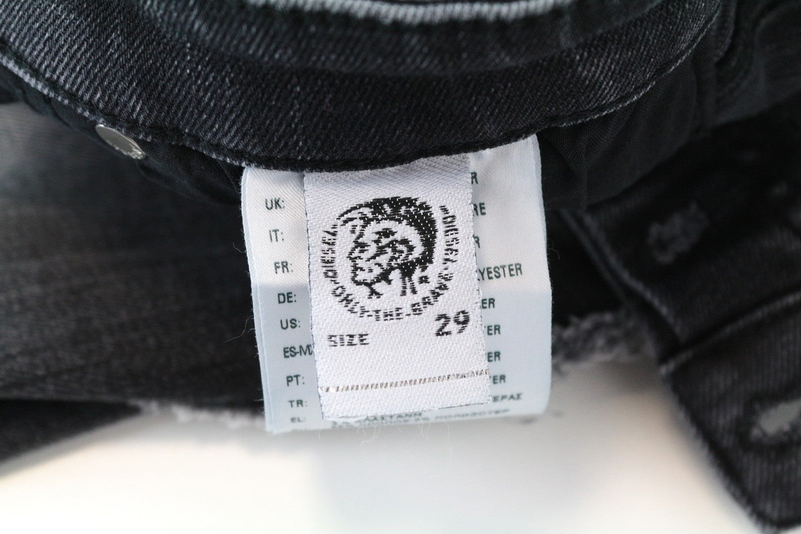 DIESEL Babhila-F 081AH W29/L32 Grey Skinny Jeans Slim Stretch Women's