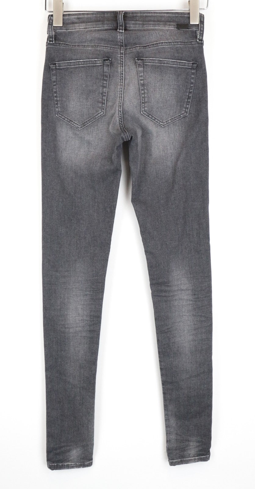 DIESEL Slandy 083AJ W25/L34 Grey  Slim Skinny Stretch Fit Cotton Women's Jeans