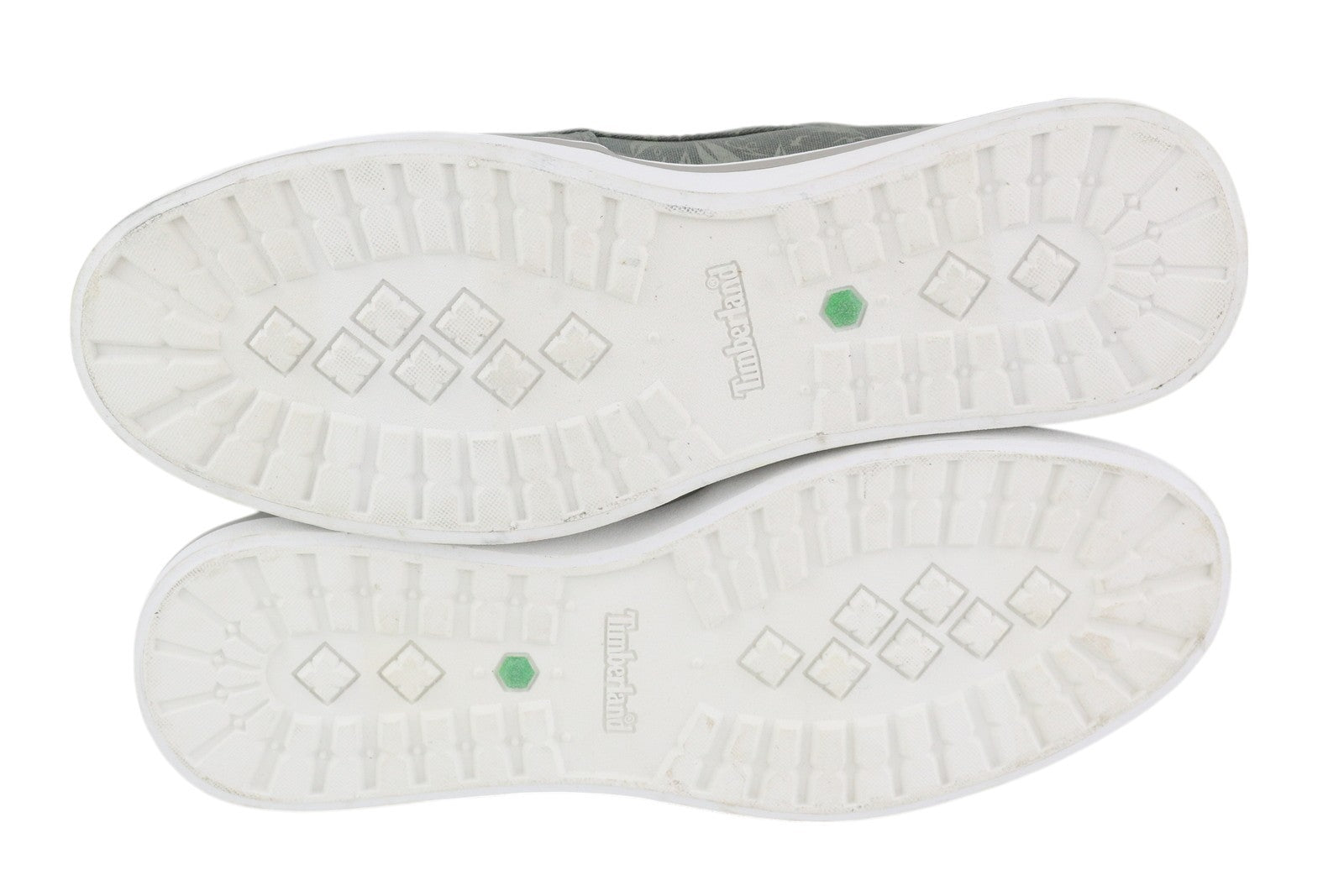 TIMBERLAND A2549 Men Shoes EU43 Grey Patterned Textile Boat Almond Toe Lace Up