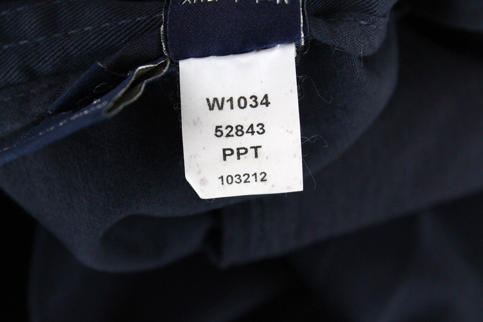 Harmont & Blaine Mens Jeans 58 Navy Stretch Twill Five-Pocket Design