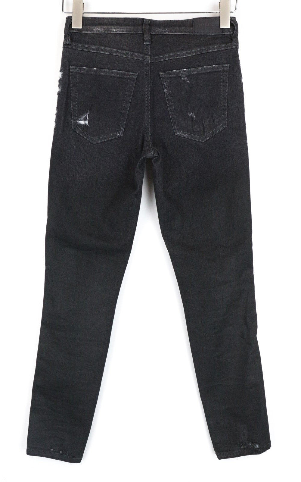 DIESEL Babhila 084YT W25/L32 Stretch Grey Cotton Skinny Fit Women's Jeans