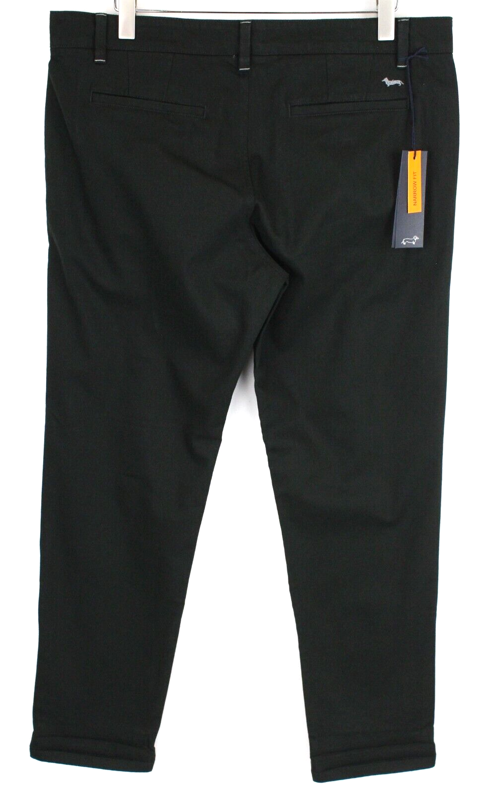 Harmont & Blaine Mens Pants 54 Dark Green Chino Stretch Narrow  Design