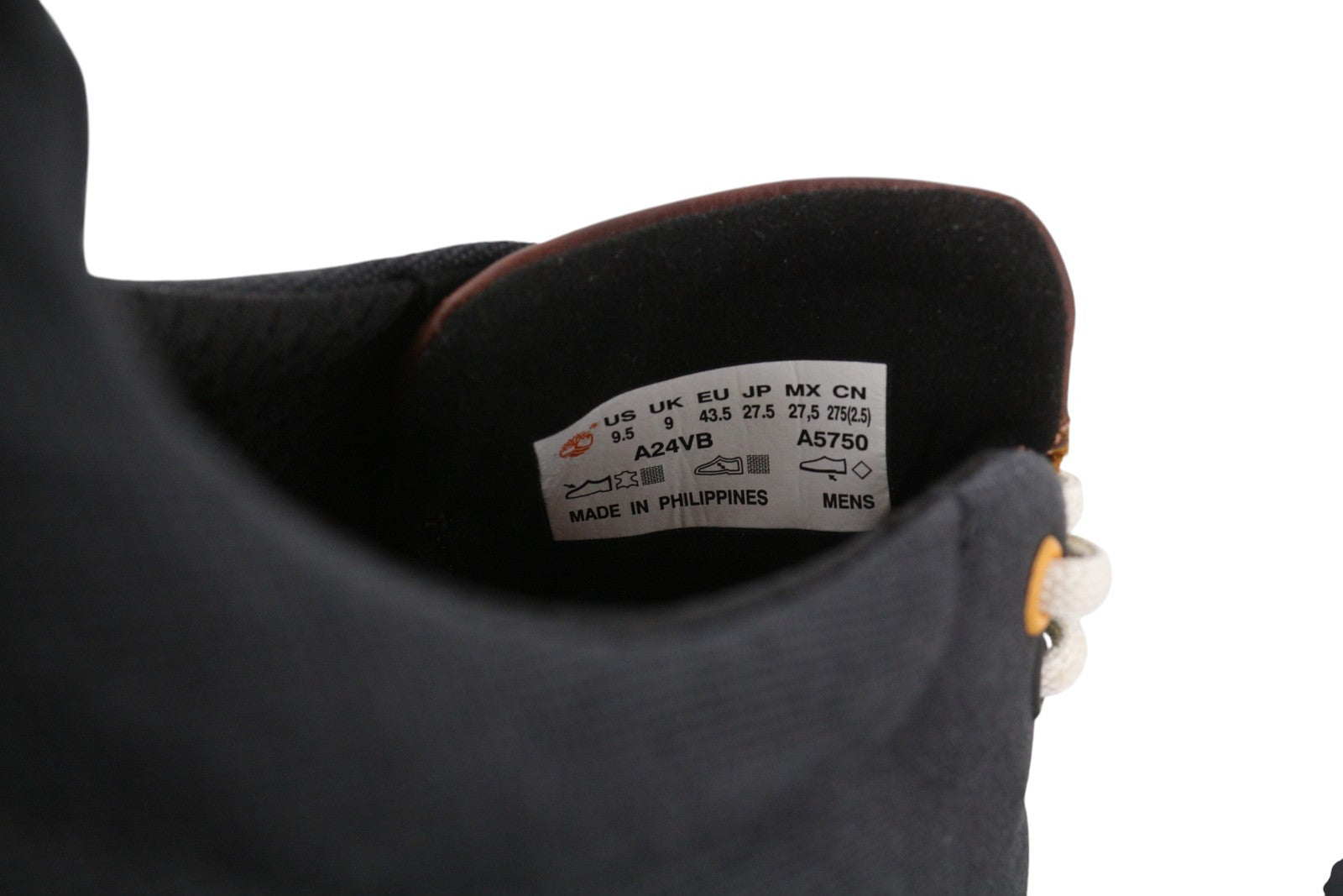 TIMBERLAND A24V8 Men Sneakers EU43.5 Black Almond Toe Tencel Refibra Trainers