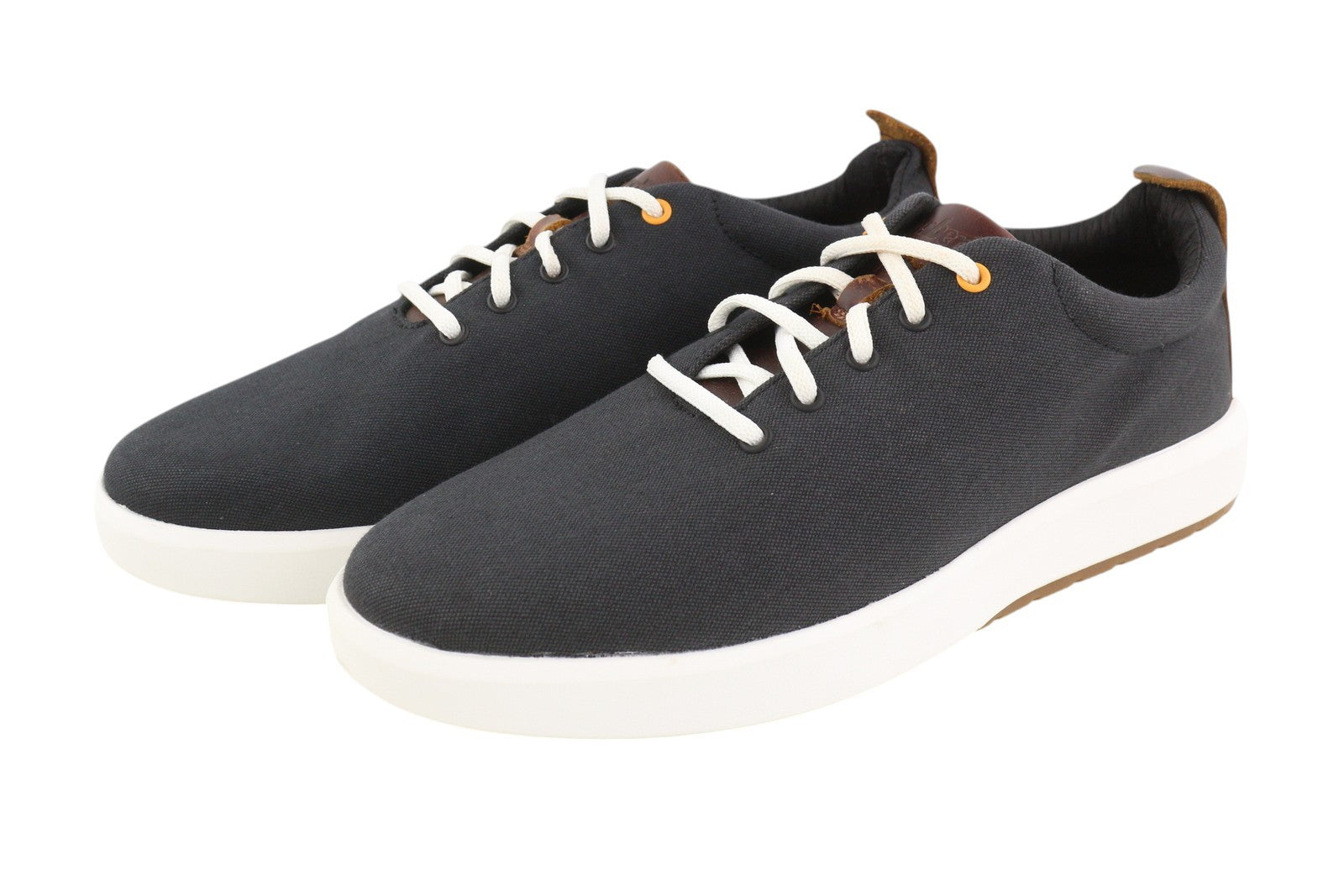 TIMBERLAND A24V8 Men Sneakers EU43.5 Black Almond Toe Tencel Refibra Trainers