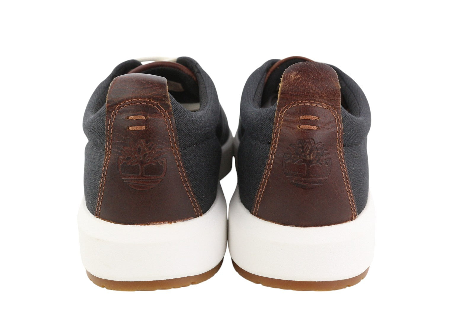 TIMBERLAND A24V8 Men Sneakers EU43.5 Black Almond Toe Tencel Refibra Trainers