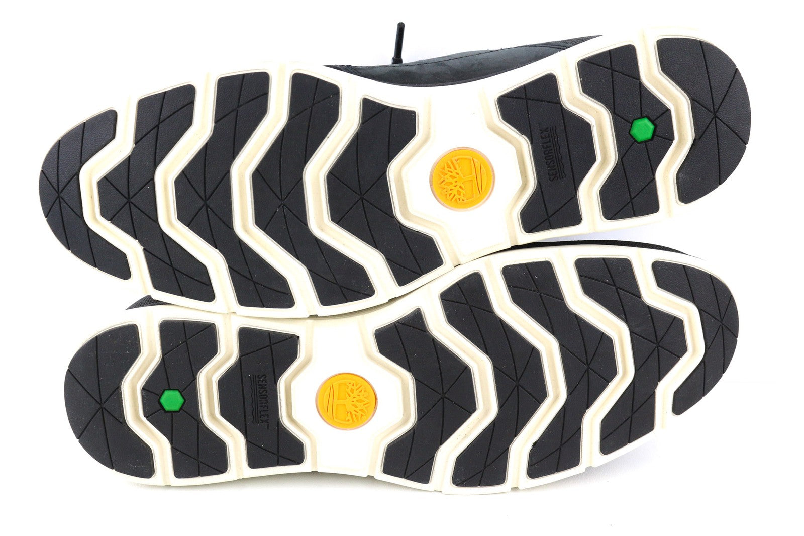 TIMBERLAND A1XZW-A4150 Mens Trainers EU43/43.5 Black Textile Leather Detailed