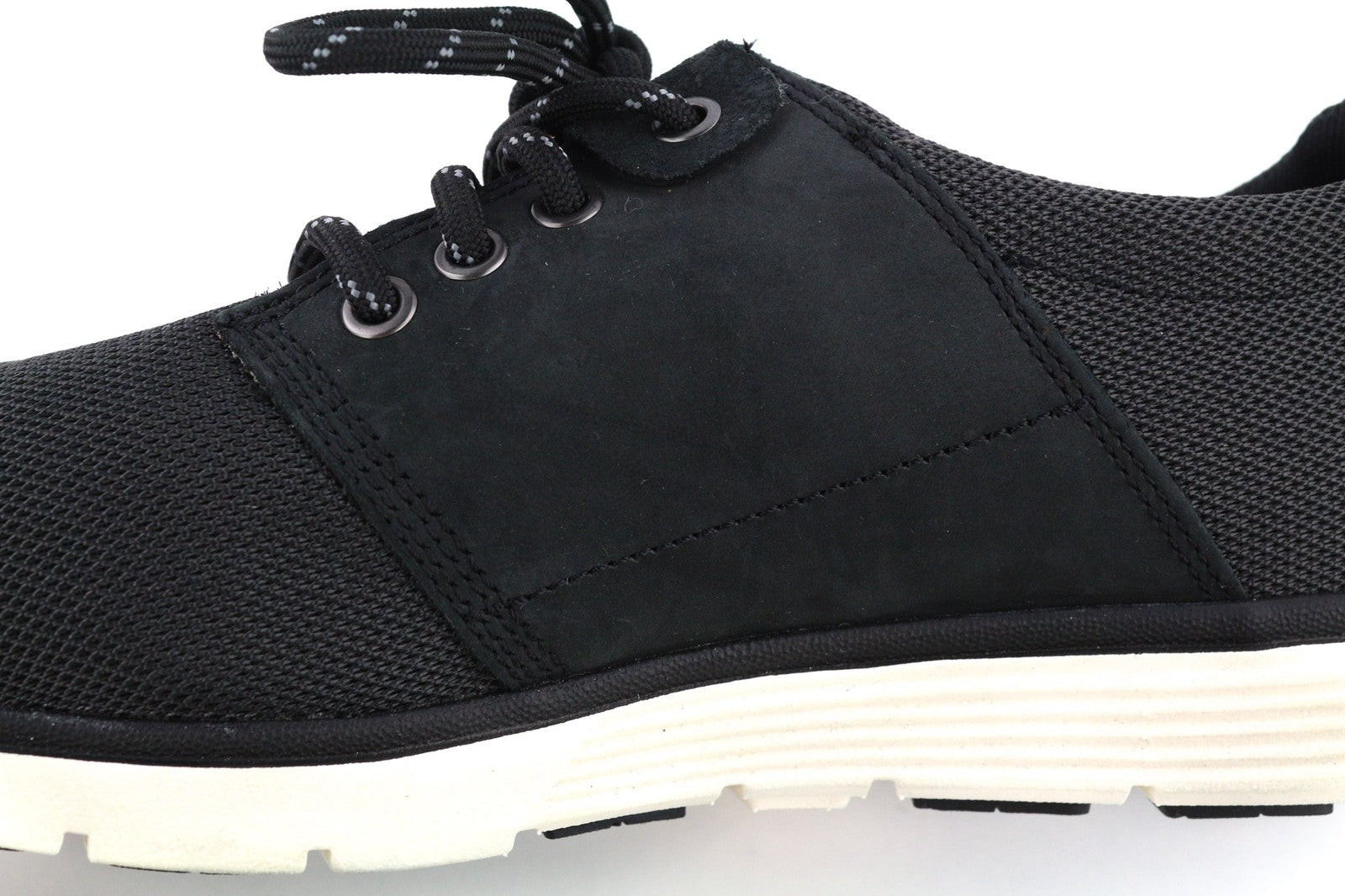 TIMBERLAND A1XZW-A4150 Mens Trainers EU43/43.5 Black Textile Leather Detailed