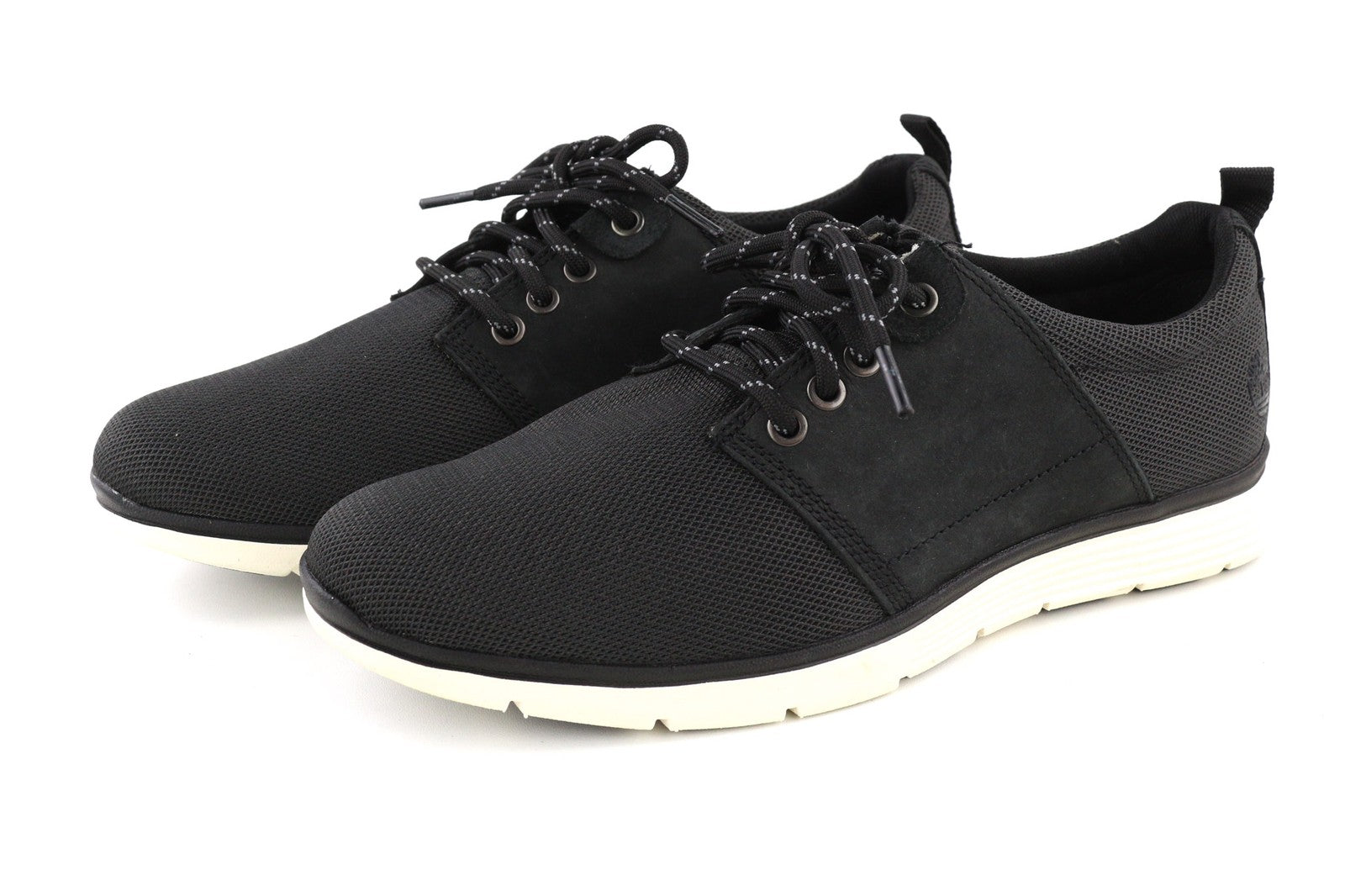 TIMBERLAND A1XZW-A4150 Mens Trainers EU43/43.5 Black Textile Leather Detailed