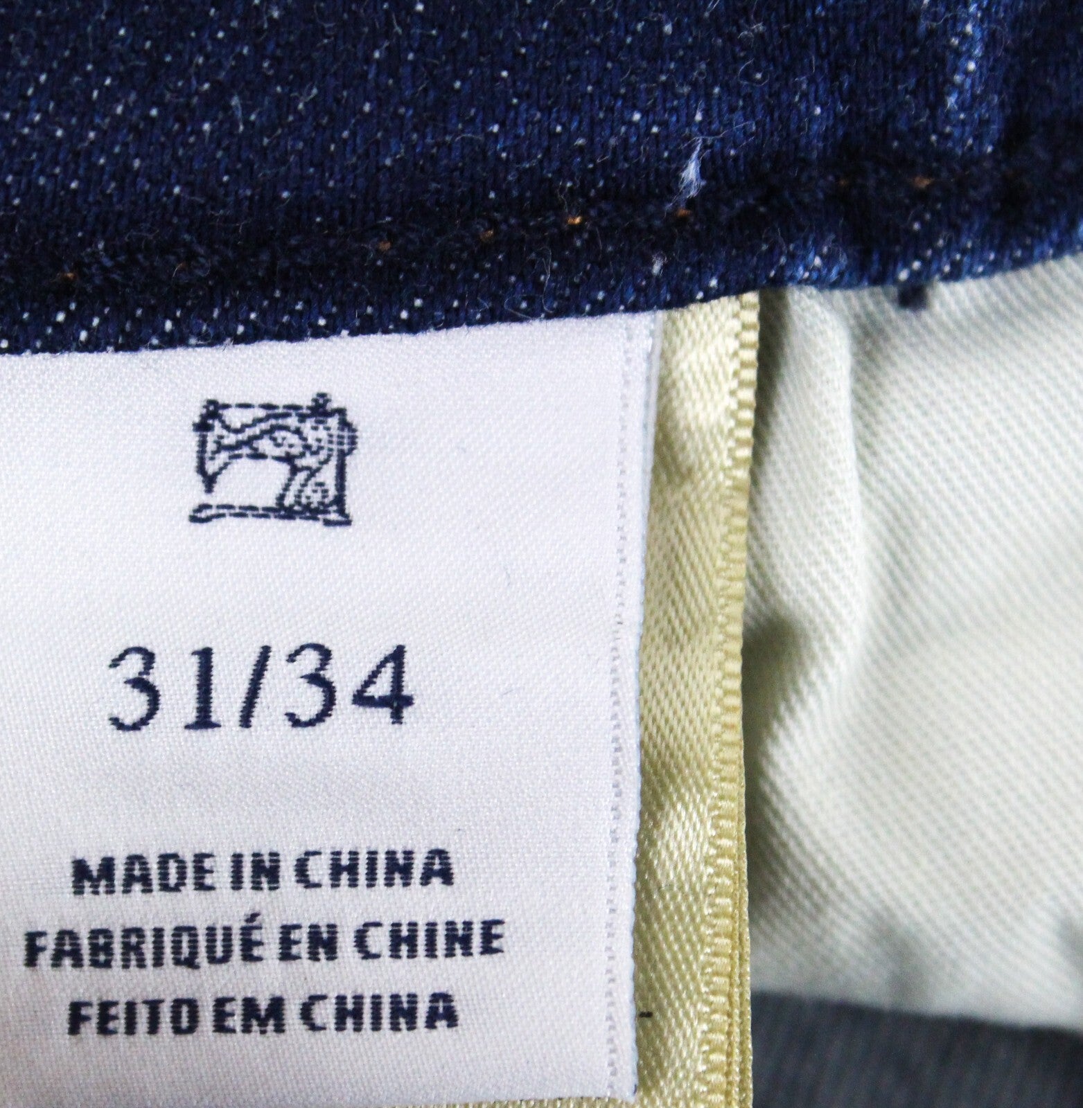 Scotch & Soda Womens Jeans W31/L34 Blue Cropped Stretch Cotton  Blauw