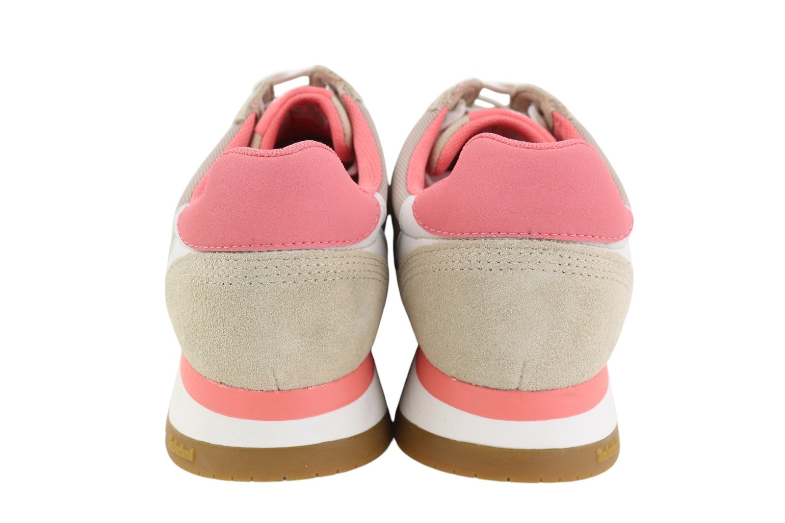 TIMBERLAND A23Z5 Women Sneakers EU38 Leather Low Top Lace Up Round Toe Trainers