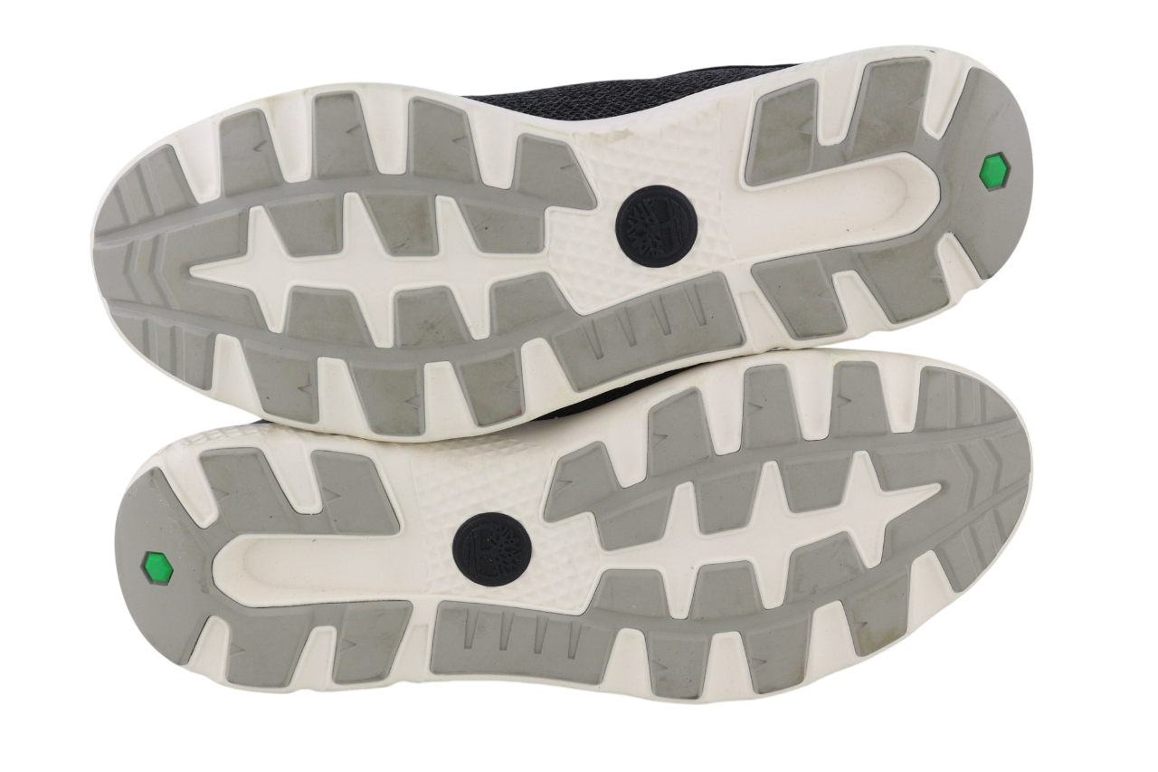 TIMBERLAND A1SXY-A2050 Mens Trainers EU43/43.5 Grey Textile  Leather Detail