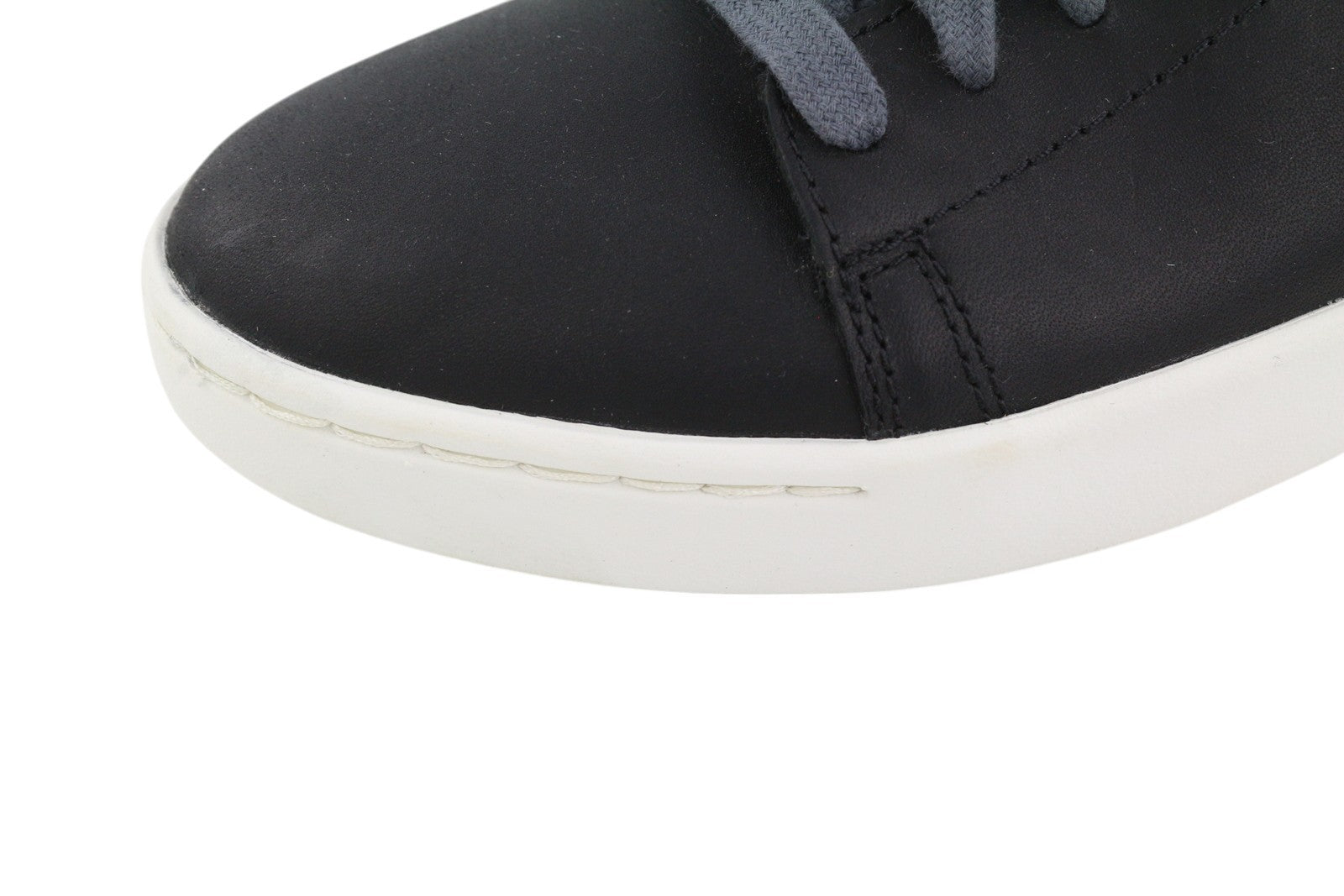 TIMBERLAND A267Z Women Sneakers EU37 Black Leather Almond Toe Laced Trainers