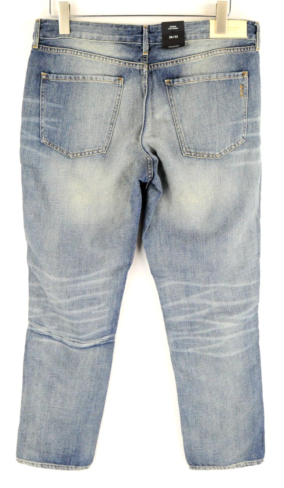 Scotch & Soda Bandit Womens Jeans W28/L32 Blue Washed Slim Cotton Linen