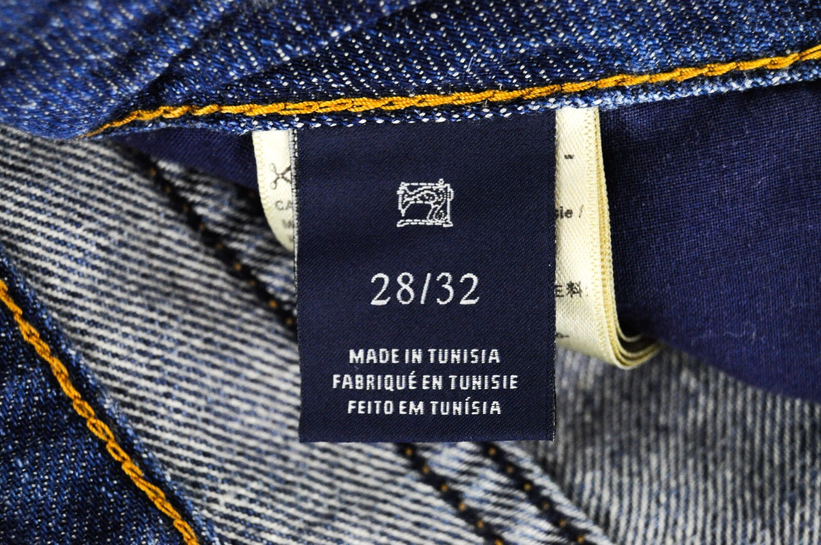 Scotch & Soda Bandit Womens Jeans W28/L32 Blue Washed Slim Cotton Linen