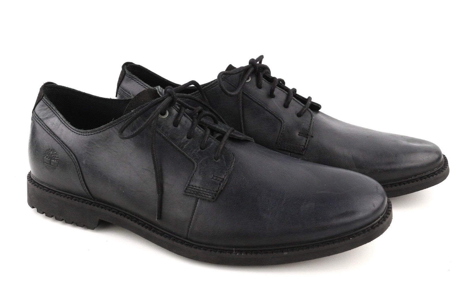 TIMBERLAND A1QE3-A4519 Mens Shoes EU45/45.5 Black Low-Top Leather  Laced