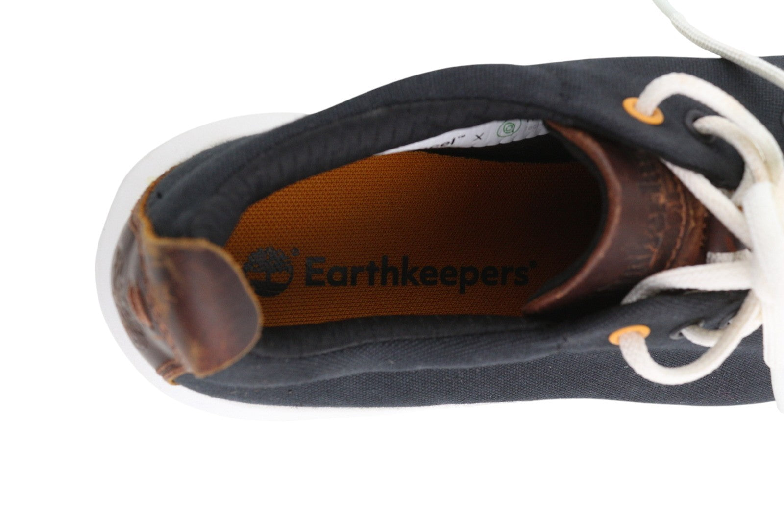 TIMBERLAND A24VB Men Sneakers EU41.5 Black Almond Toe Tencel Refibra Trainers