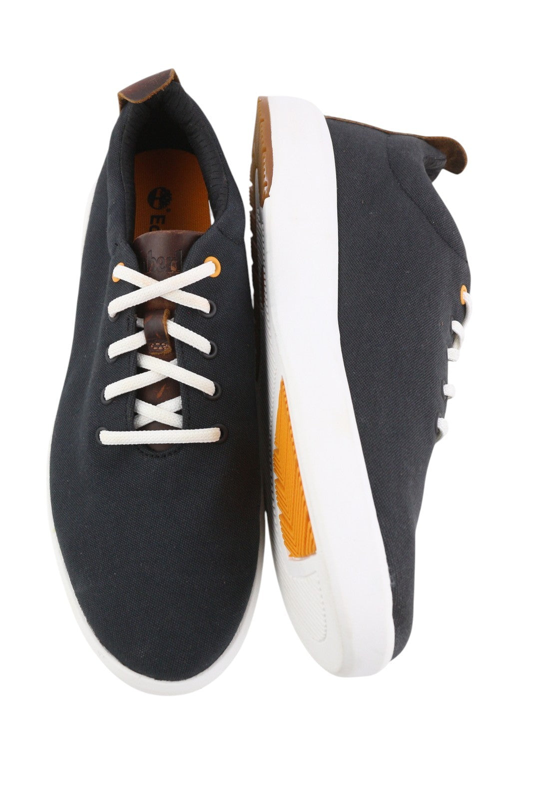 TIMBERLAND A24VB Men Sneakers EU41.5 Black Almond Toe Tencel Refibra Trainers