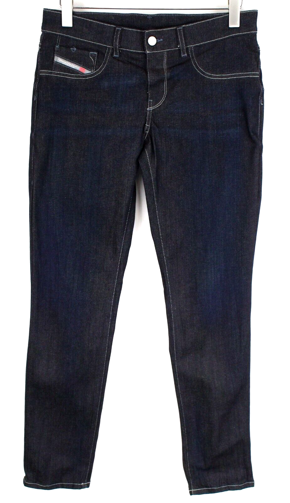 Diesel Livier-S 084QI Womens Jeans W29 Dark Blue Skinny Stretch Zip