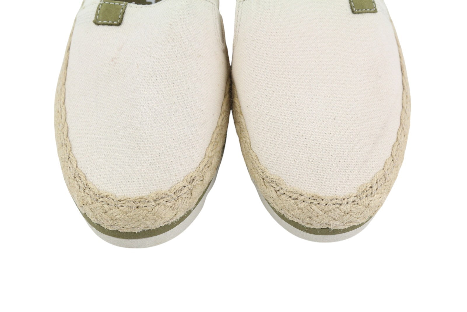 TIMBERLAND A24QW Women Shoes EU38 Beige Espadrilles Slip On Low Top Almond Toe