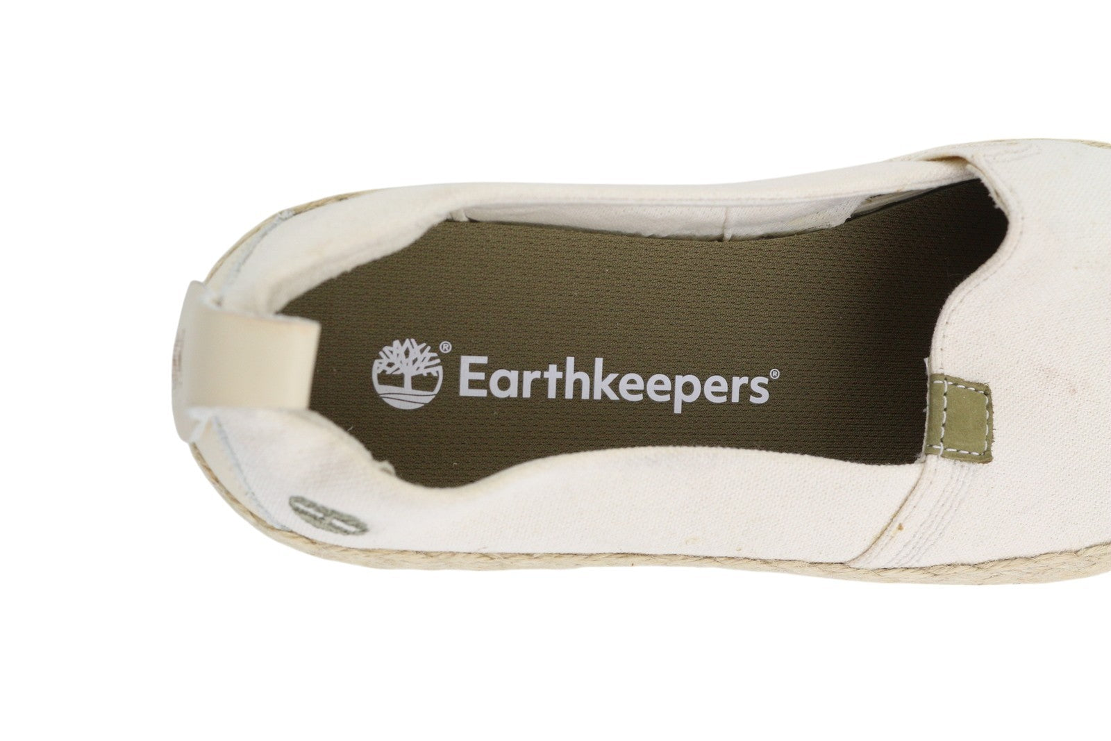 TIMBERLAND A24QW Women Shoes EU38 Beige Espadrilles Slip On Low Top Almond Toe