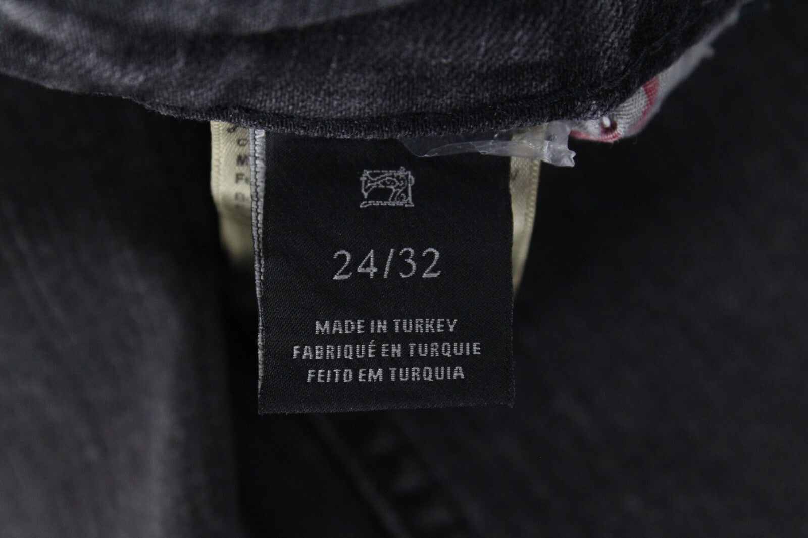 Scotch & Soda Womens Jeans W24/L32 Grey Distressed Slim Straight Stretch