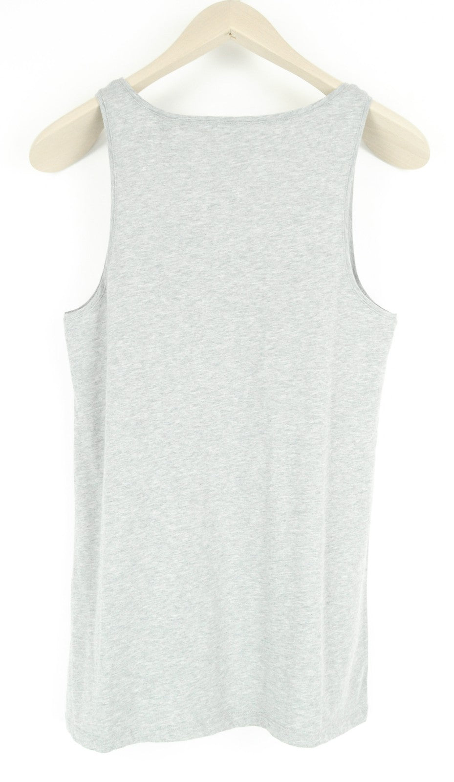 MAISON SCOTCH Tank Top Womens's M Grey Cotton Sleeveless Round Neck  Shirt