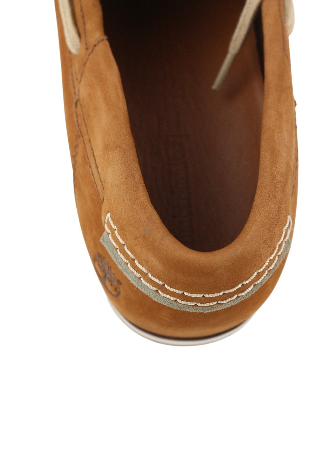 TIMBERLAND A4161 Men Shoes EU41.5 Brown Leather Boat Slip On True Cloud Comfort