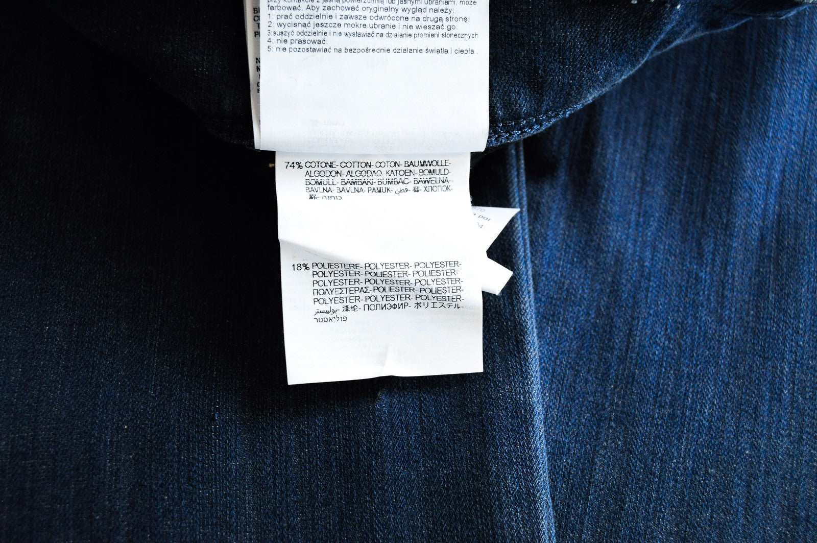 REPLAY Anbass Mens Slim Jeans W30 L32 Blue Washed Stretch Cotton 5-Pocket