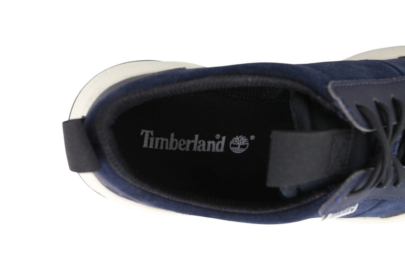 TIMBERLAND A24RX Men Sneakers EU41/42 Dark Blue Leather Almond Toe Low Trainers