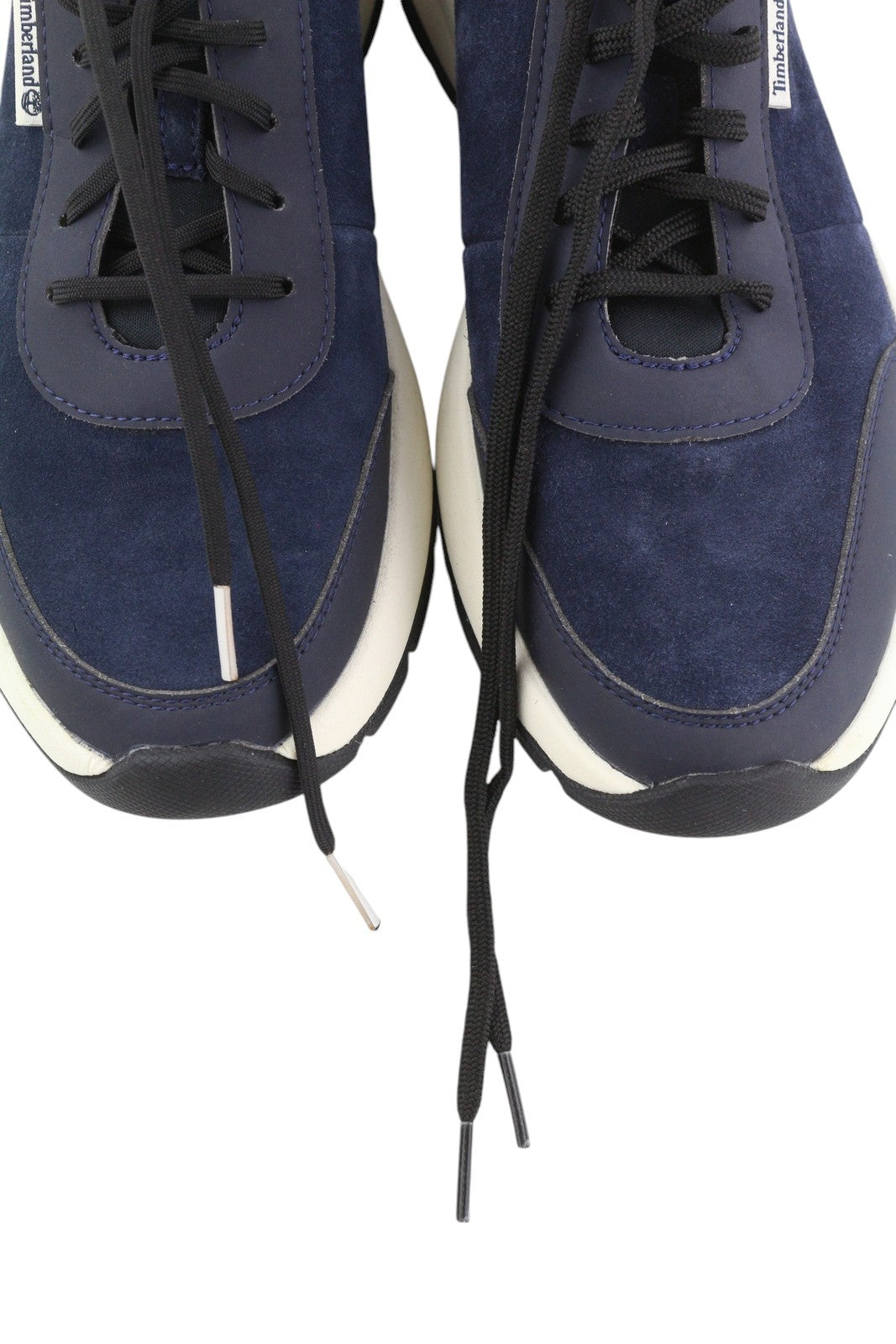 TIMBERLAND A24RX Men Sneakers EU41/42 Dark Blue Leather Almond Toe Low Trainers