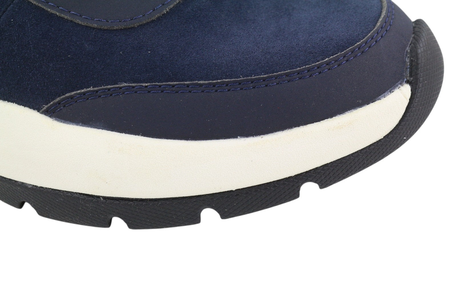 TIMBERLAND A24RX Men Sneakers EU41/42 Dark Blue Leather Almond Toe Low Trainers