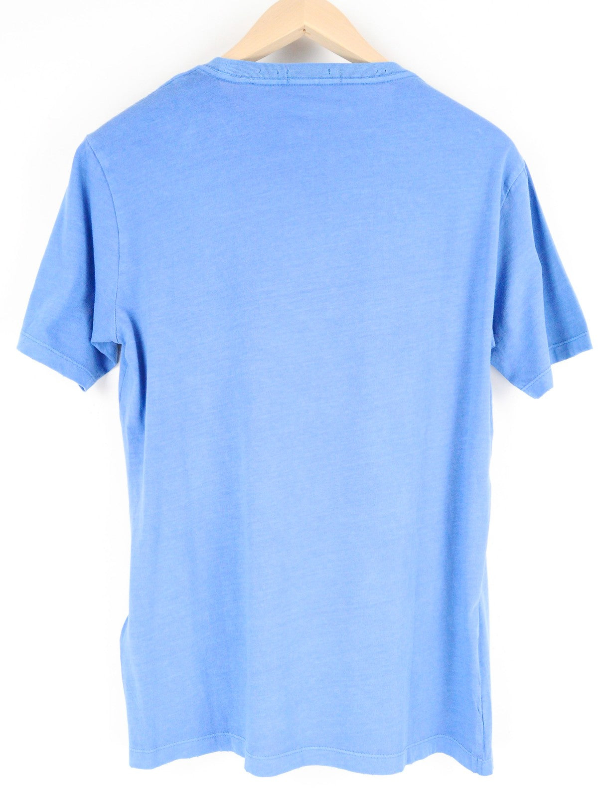 REPLAY Mens T-Shirt M Short Sleeve Blue   Cotton Round Neck Tee